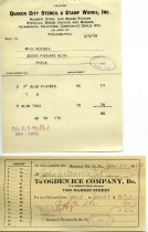 Selected Compton Invoices:  Vendors O - P  1925