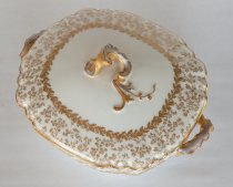 Haviland Covered Vegetable Bowl  circa 1887