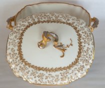 Haviland Covered Vegetable Bowl  circa 1887
