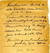 Annual Meeting Pa. State Forestry Association  1920