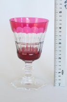 Ruby Wine Glasses  undated