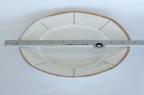 Limoges J. Pouyat for BBB 8-Section Plate  1908