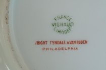 Limoge Vignaud Gold-Band Plate  aft 1891