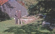 Hui-Lin Li and E. T. Wherry in the Phlox Garden  1963
