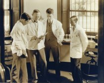 Dr. H. H. York in the Lab  1933