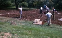 Placing Stones in the Heath Garden 1963
