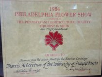 Philadelphia Flower Show  1984