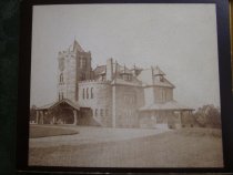 Compton Mansion Before Foundation Plantings  1887