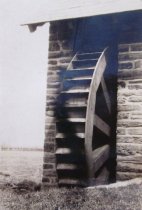 Wooden Waterwheel at Pumphouse