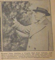 Newspaper Photos of Compton and Thomas Gates 1932