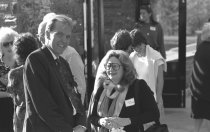 Carol Franklin, Andropogon With Paul Meyer at the Fernery Dedication - 1994