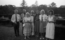 Robert Sawyer, Tom Tomlinson, Rose Tomlinson and Mary Costello at Moonlight