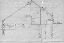 Architectural Sketch: Palm House potting shed 1894