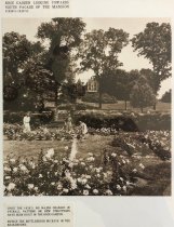Women in the Rose Garden  1930s