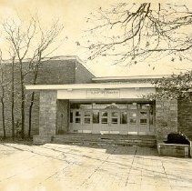 Westlake High School - sign for "Out of the Frying Pan"