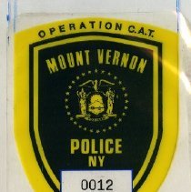 Mount Vernon Police Department decal - Operation C.A.T.