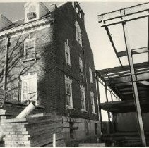 Addition under construction to Mount Vernon Police Headquarters, Roosevelt Square