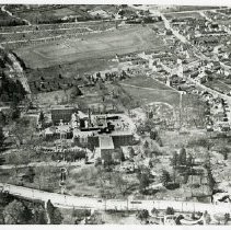 Aerial view of United Hospital