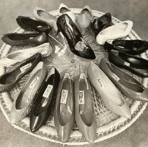 Shoe display in The Shoe Tree