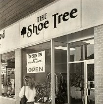 The Shoe Tree in the Rosehill Shopping Center