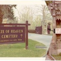 Entrance to Gate of Heaven Cemetery