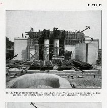 Hillview Reservoir construction - uptake shaft from Yonkers pressure tunnel