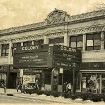 Colony Theater, northwest corner of Mamaroneck Avenue and Quarropas Street