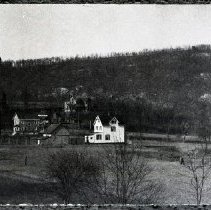 Looking northwest from the intersection of Brookline Avenue and Atlantic Avenue (Saint Joseph's Normal College at left)