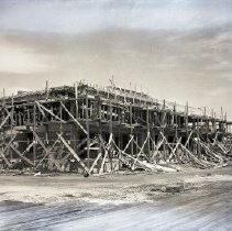 Construction of Municipal Boat Club and Shore Station, New Rochelle Municipal Marina, April 17, 1946