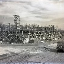 Construction of Municipal Boat Club and Shore Station, New Rochelle Municipal Marina, March 19, 1946