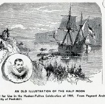 Henry Hudson and the "Half Moon"
