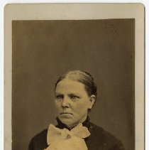 Great Aunt Mary F. Cuddy, (1830-1919) Grandfather W. Rodgers, buried St. Stephen's Cemetery, Rodgers plot, Cabinet Card.