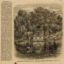 Ornamental summer house on the Bronx River