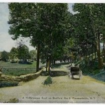 A picturesque spot on Bedford Road - looking north in the vicinity of Manville Lane