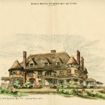 Residence of W. H. Starbuck, Lamb and Rich, Architects (from American Architect and Building News, October 15, 1892)