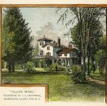 "Island Home", residence C.T. Cromwell on Manursing Island