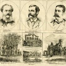 Thaddeus Davids, John Q.Underhill, Charles Banks, Leland Castle, A.B. Miller house, Thaddeus Davids house, Joseph Park Jr. house (Rye)