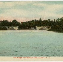 Iron bridge over Muscoot Lake
