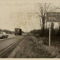 Lodging sign on I-684 for Ramada Inn in Armonk