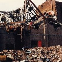 Demolition of Loew's Theatre on Main Street
