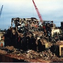 Demolition of Loew's Theatre on Main Street