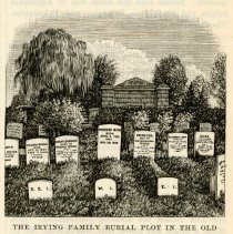 Irving family plot in Sleepy Hollow Cemetery