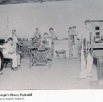 Shoe repair shop, St. Joseph's Orphanage
