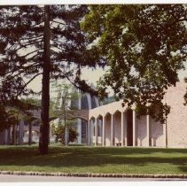 Chapel of Saint Francis of Assisi and the Garden Crypt Mausoleum at Gate of Heaven Cemetery