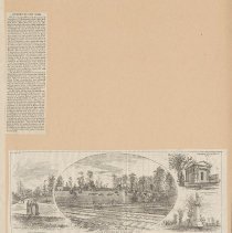 Views in Woodlawn Cemetery - View on Ravine Avenue; View at Northern End of Woodlawn; Falconer & Butterfield Vault; Ex-Mayor Havemeyer's Monument.
