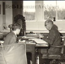 Claude Allen with student, circa 1970