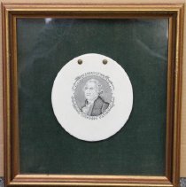 Leeds Plaque,  5.5x6",  circa 1800
