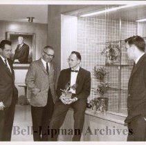 Faculty at Opening of Treat Science Building, 1960