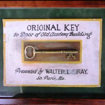 Key to 1847 Academy Building