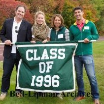 Class of 1996 at Homecoming, Oct. 2016